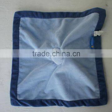 Cheap EN71 Material Blue Animal Teddy Bear Blanket Baby