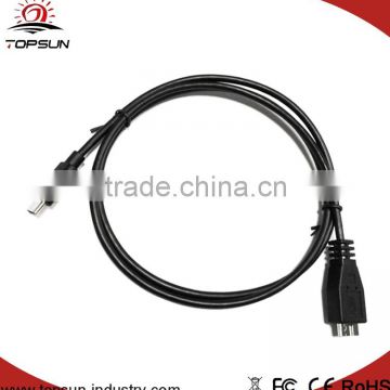 Hot selling USB-C data cable Type to micro USB male for hard disk