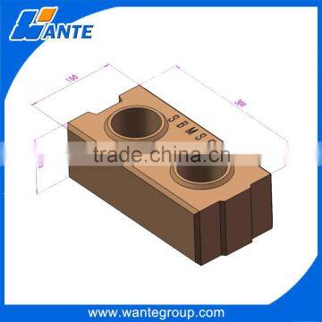 WANTE BRAND small business machines manufacturers WT1-10 Diesel type clay brick making machine for russia