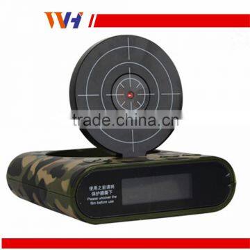Shooting Target Laser Power-saving Gun Alarm Clock photo-5