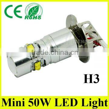 Ultra bright mini size h3 high power led 3w