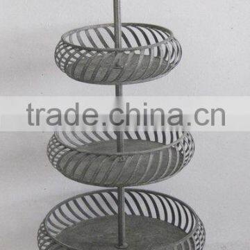 100478F- 3 Tiers Metal Holder