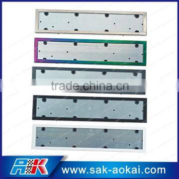 Metal Iron License Plate Frame Colorful License Plate photo-3