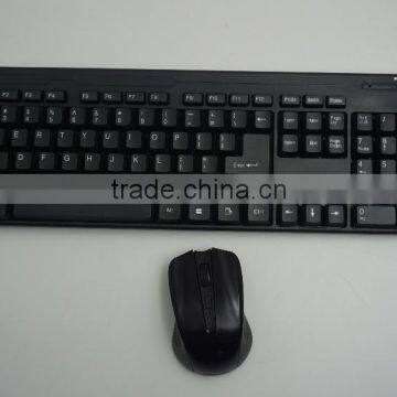 Hot Sale New Design 2.4G Wireless Mouse Keyboard Set photo-2