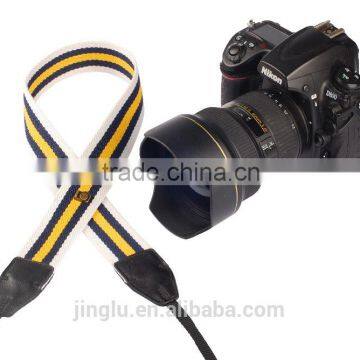Colorful Ribbon Pattern D-SLR Yellow Camera Strap Shoulder Neck Strap Grip LO-05 photo-6