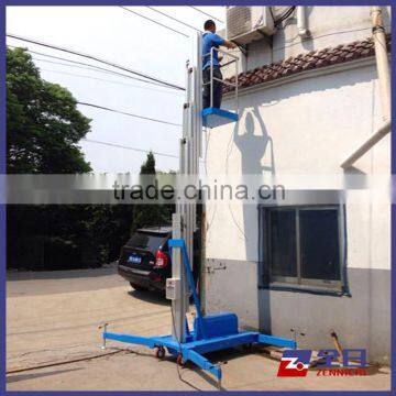 Aluminium Single Mast Hydraulic Lift