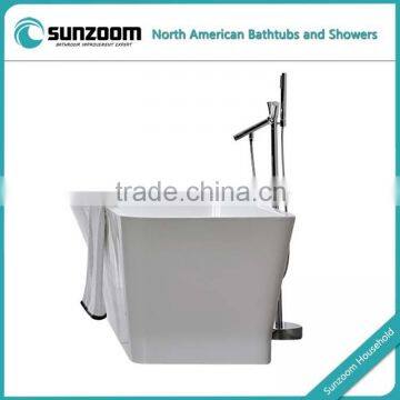 SUNZOOM old people bathtub,small square bathtub,acrylic bathtub sheet