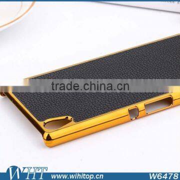 Hot New Products for 2015 Leather Coated for Xperia Z4 Case, Wholesale for Sony Z4 Case photo-3