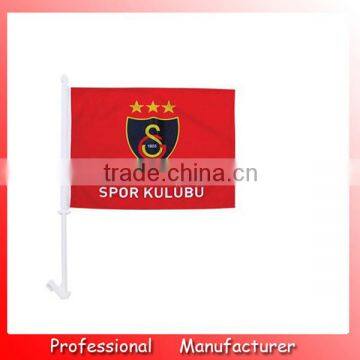 30*45cm custom polyester car mirror cover flag