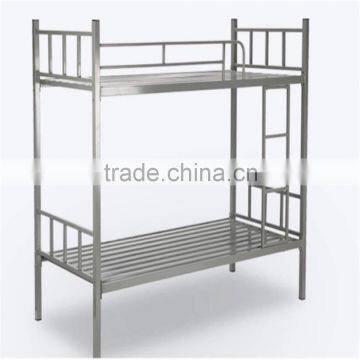 Factory price modern design adult metal double bunk bed