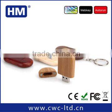 USB wood with keychain Popular 2GB4GB8GB16GB wooden USB flash drive Custom Solution USB stick print/laser engraving LOGO