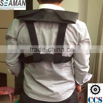 Solars Approved Auto and Manual Inflatable Life Jacket Personal Flotation Device (PFD) With(HIT) Hydrostatic Inflator Tecnology