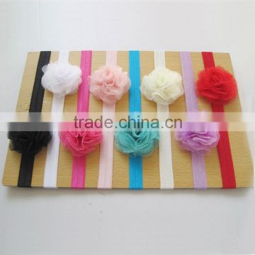 Wholesale gauze han edition beautiful l colour high elastic rubber bands bady band