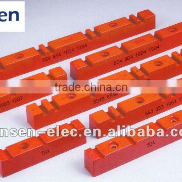 Red color 6D3 7D4 8S3 Bus bar support