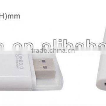 2013 Classic Push Style USB3.0 SD and TF card reader for laptop