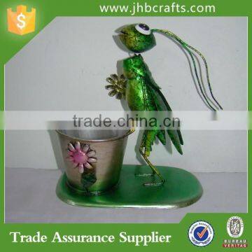 Metal Flower Pot Garden Decoration