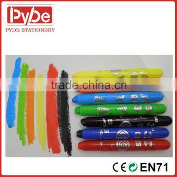 12Colors Washable Silky Gel Crayon for Kids