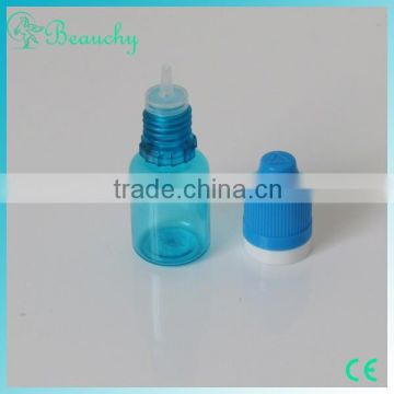 2015 China alibaba 10ml multicolor PET bottles with tamper proof and children proof cap