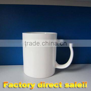 11oz Ceramic plain white coffee mugs for printing