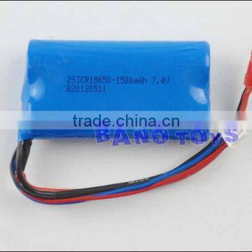 7.4V 1500mAh Battery for DH9117 DH9104 DH9053 DH9101 S903 F45 T23 T55 RC Helicopter Accessories