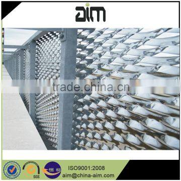 Anodized expanded steel plate mesh aluminum expanded metal mesh