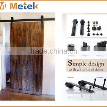 stainless steel sliding wood barn door hardware