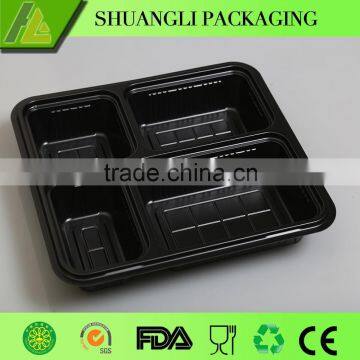 plastic food container with divider wholesale