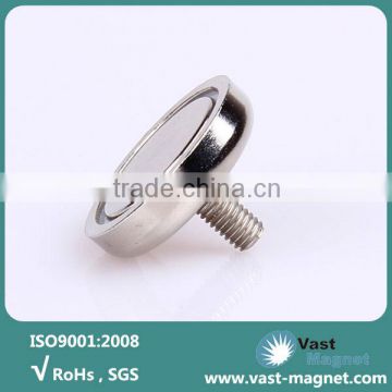 High performance permanent neodymium pot magnet