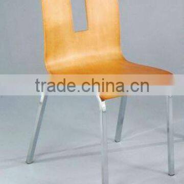 Furniture Iron Tube Bentwood Dinning Chair