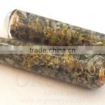 Wholesale Blue Aventurine Orgone Smooth Massage Wands