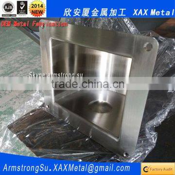 XAX28RH per customer drawing luxury stainless steel recessed Toilet Roll Holder