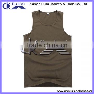 Men's Ice cotton tank top, men's sleeveless shirt, men's outer waistcoat