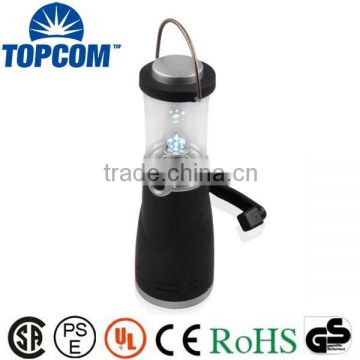 Portable Camping 4 LED Crank Dynamo LED Lamp