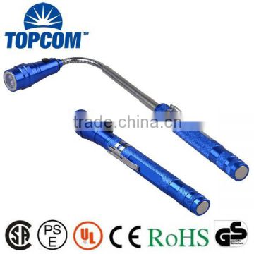 3 LED Magnetic Flexible Aluminum Flashlight