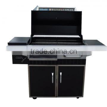 Portable Smoking Pellet Grill Family Party