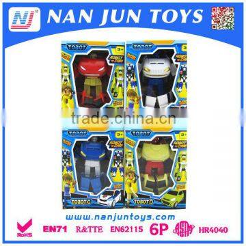 Wholesale Cheap High Quality Plastic Car Transform Robot Toy for Kids photo-2