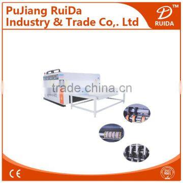 Semi-auto printing slotting (die cutting ) machine
