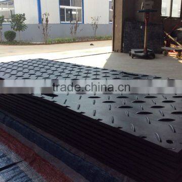 UV Stabilised HDPE Plate Ground Protection Outdoor Mobile PE Road Mats