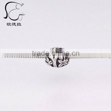 925 Sterling Good Luck Wholesale Silver Leaf Charms photo-4