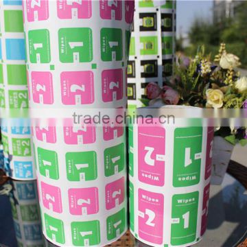 Custom Logo Printed High Quality aluminum foil coated paper