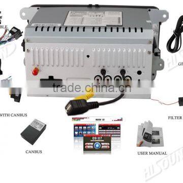Bluetooth Gps 1080p Double Din Touch Screen vw