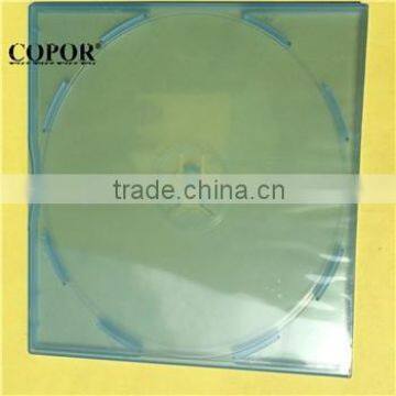 5.2mm blue color super clear cd dvd case