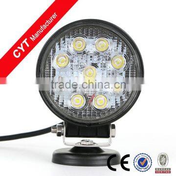 12V 27w 4.3inch Truck Boat Off road Led Working Light