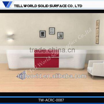 CE approved new design high glossy acrylic furniture LED bar table