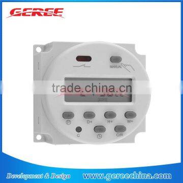 AN055 Program LCD Digital Power Programmable Timer AC 12V 16A Time Relay Switch