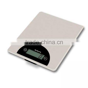 5kg Stainless Steel Kitchen Food Weighing Scale for French Market OEM Available With Full Stainless Steel Platform photo-4