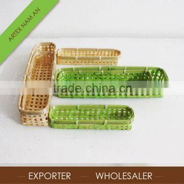 2016 High Quality New Design Handmade Bamboo Basket