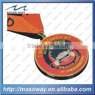 Hot Sale Custom Enamel Old Color Custom 3D Metal Medal Ribbon photo-5
