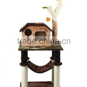 2015 new product Sisal Cat tower tree futniture for cat