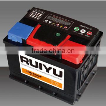 55565 DIN 55 12V 55AH Auto batteries Car battery